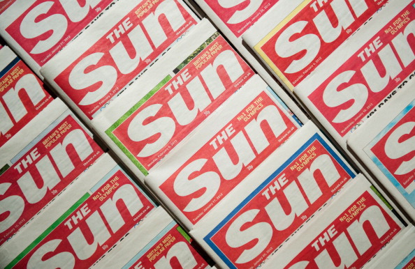 The Sun newspaper front pages on February 13, 2012 The Sun newspaper front pages on February 13, 2012