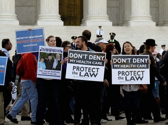 Supreme Court Hears Arguments On Constitutionality Of Health Care Law Epoch Times Photo