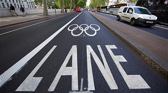 147924253_OOOOOlane The Olympic Route Network (ORN) are dedicated lanes around London for athletes and officials
