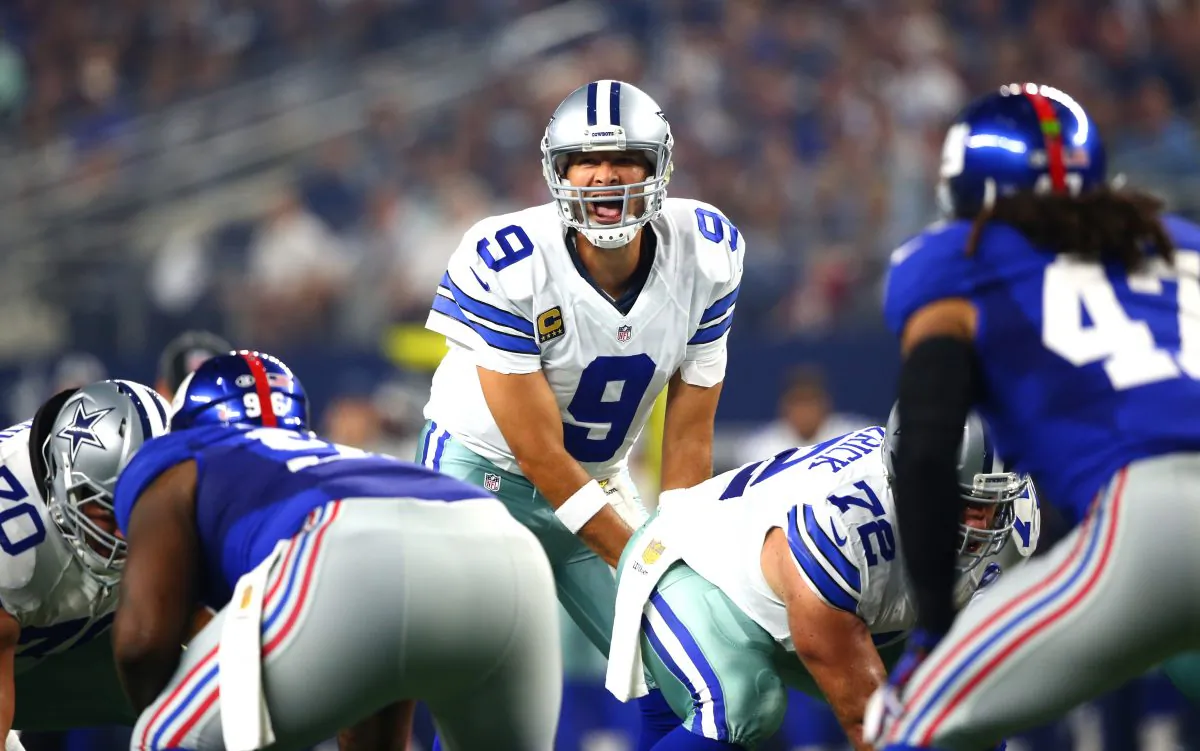 The Dallas Cowboys stole a crucial victory from the New York Giants at AT&T Stadium on Sept. 13, 2015 in Arlington, Texas. (Ronald Martinez/Getty Images)