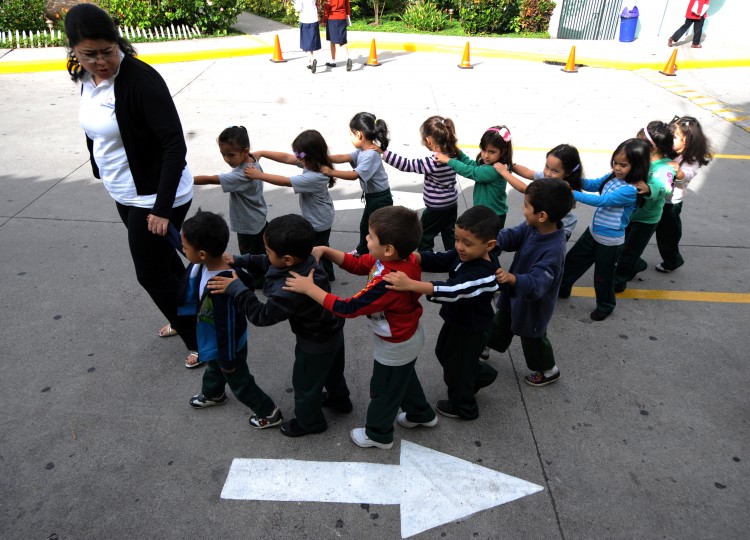 Kindergarten children are seen in this file photo on November 13, 2012. (ORLANDO SIERRA/AFP/Getty Images) Kindergarten children are seen in this file photo on November 13, 2012. (ORLANDO SIERRA/AFP/Getty Images)