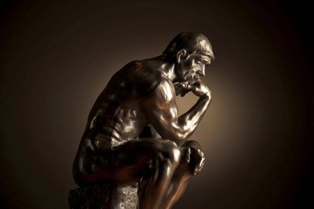 Sculptor Auguste Rodin's "Thinker" (Wesley VanDinter/iStock)