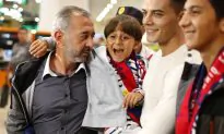 Syrian Tripped by Hungarian Journalist Arrives in Madrid