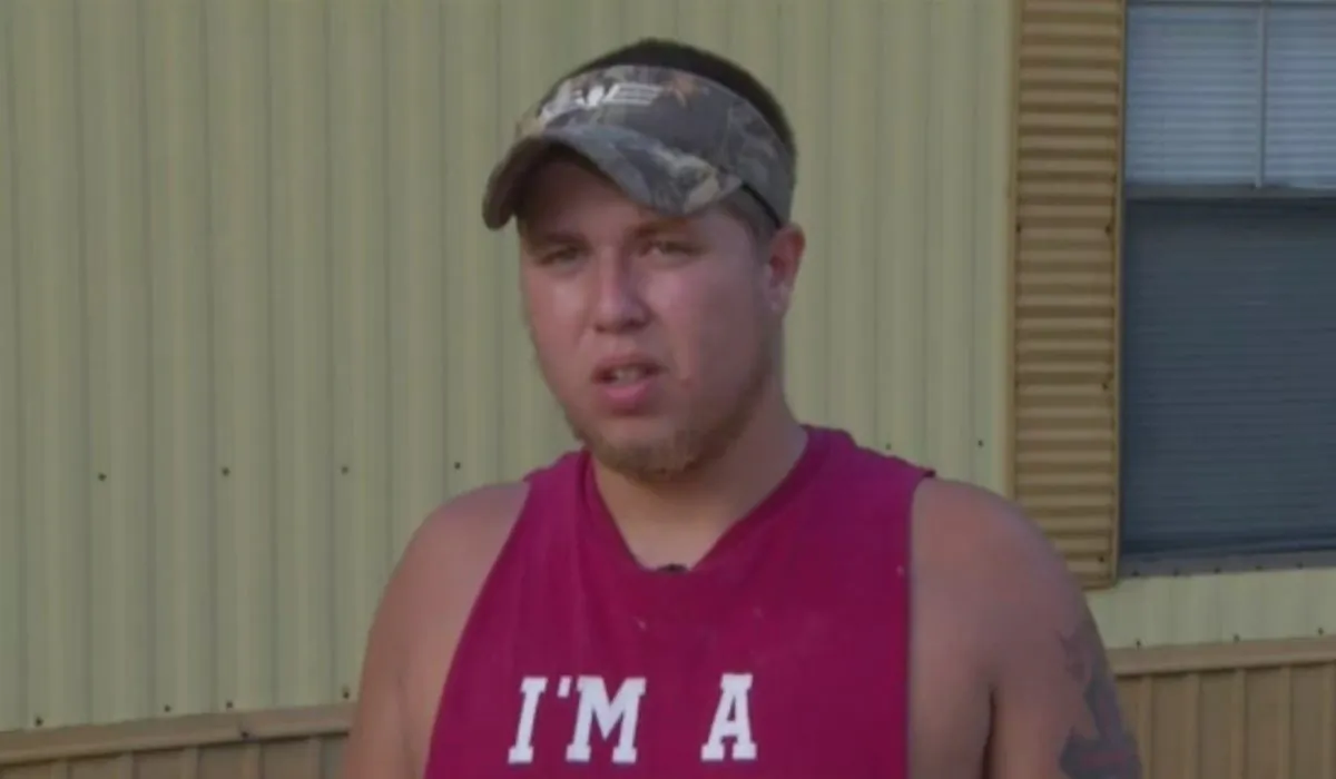 In this June 18, 2015 frame from video Joey Meek, friend of Dylann Roof who is accused of killing nine black church members during Bible study on June 17 in Charleston , S.C., speaks to The Associated Press. (APTN via AP)