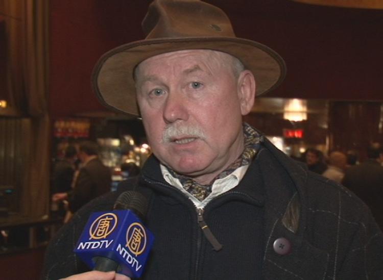 Mr. Tsar said he was impressed with Shen Yun's performance at Radio City Music Hall. (NTDTV) Mr. Tsar said he was impressed with Shen Yun's performance at Radio City Music Hall. (NTDTV)