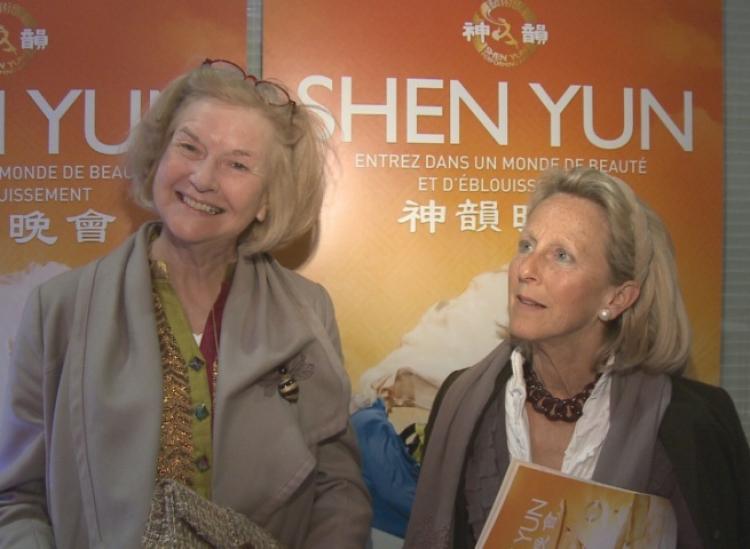Truske Verloop, an organizer for the TEFAF Maastricht art and antiques fair, along with her friend Carol Bentink, who is also involved in TEFAF. (Courtesy NTDTV) Truske Verloop, an organizer for the TEFAF Maastricht art and antiques fair, along with her friend Carol Bentink, who is also involved in TEFAF. (Courtesy NTDTV)