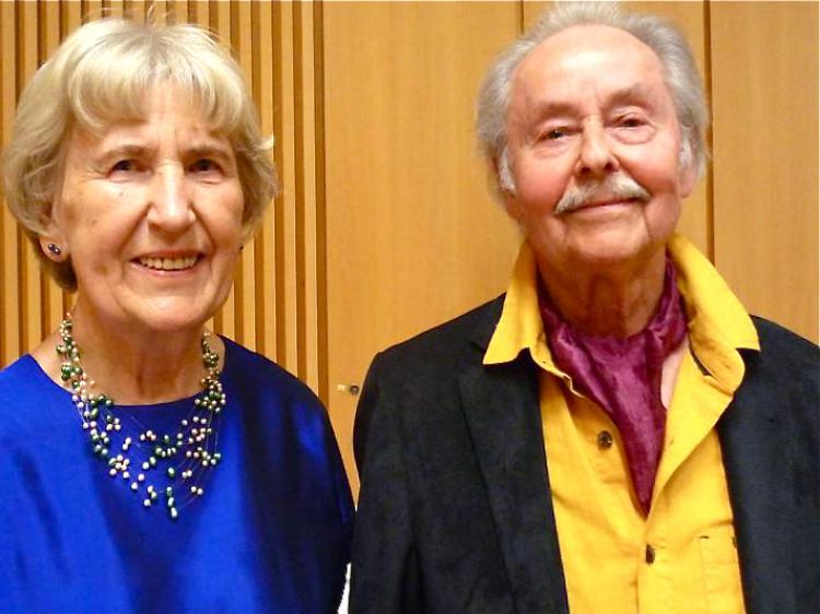 Gerhard and Caritas Lewandowski were impressed with the Shen Yun performance. (Alex Hamrle/The Epoch Times) Gerhard and Caritas Lewandowski were impressed with the Shen Yun performance. (Alex Hamrle/The Epoch Times)