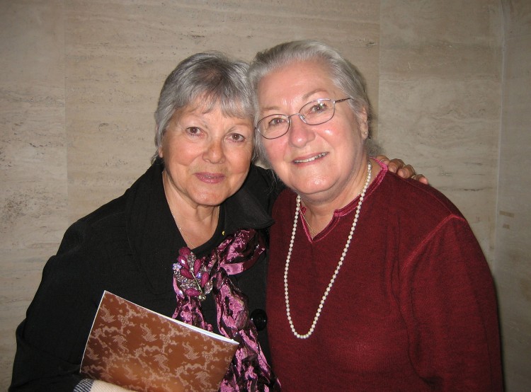 Shen Yun Perfoming Arts gave Camille Pirozzi and Alice Davis a glimpse of traditional Chinese culture. Camille Pirozzi, a purchasing agent for electronics, and Alice Davis, retired school district worker, after enjoying Shen Yun Performing Arts at Lincoln Center. (Tara MacIsaac/The Epoch Times)