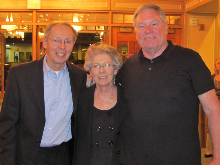 20120509_Philadelphia_HC_Philosopher Bob Dichico, Kathy and John Woods (R) attend Shen Yun