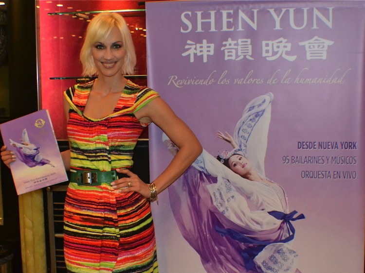 Ms. Grudke said Shen Yun's performance was fascinating