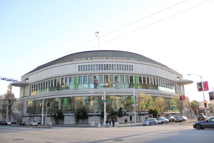 Louise M. Davies Symphony Hall in San Francisco on March 12, 2013. (Christian Watjen/The Epoch Times)