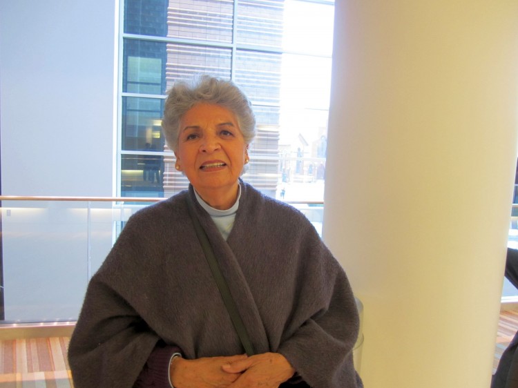 20130127-Charlotte-2pm-ThaiTon-Fecier-Risso-teacher+from+chile-EET-EN-edited Felecia Risso at the matinee performance of Shen Yun Performing Arts at the Knight Theater