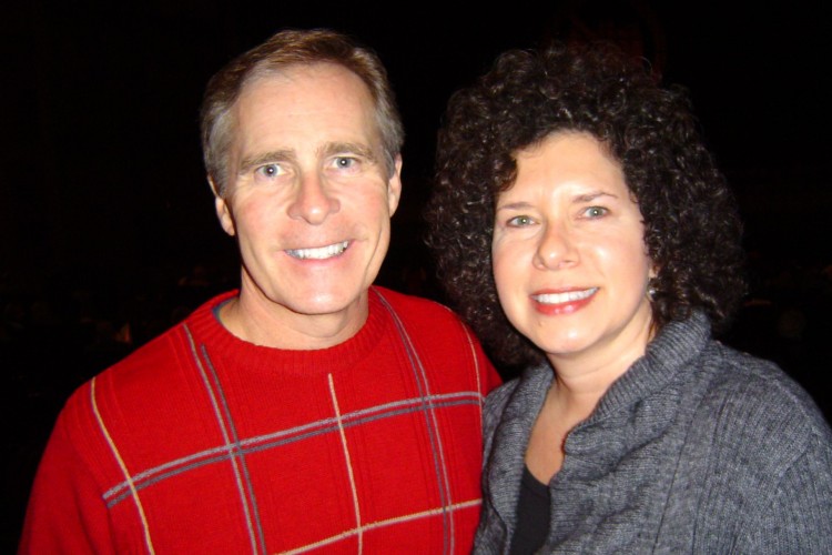 Dr. Paul Hennigan with his wife Paulene at Shen Yun Preforming Arts in Pittsburgh on Feb. 2. (The Epoch Times)