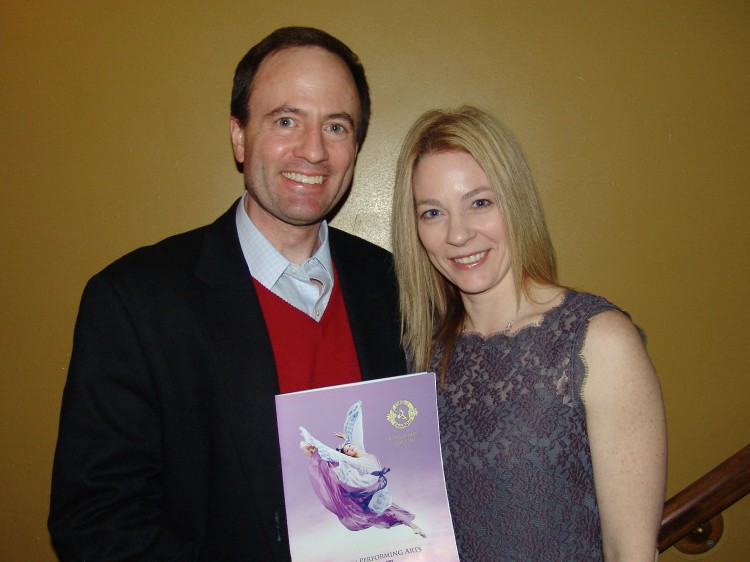 20130209_Columbus_Charlie+Lu_Bill+and+Sarah_DJY Bill and Sarah Creedon attend Shen Yun
