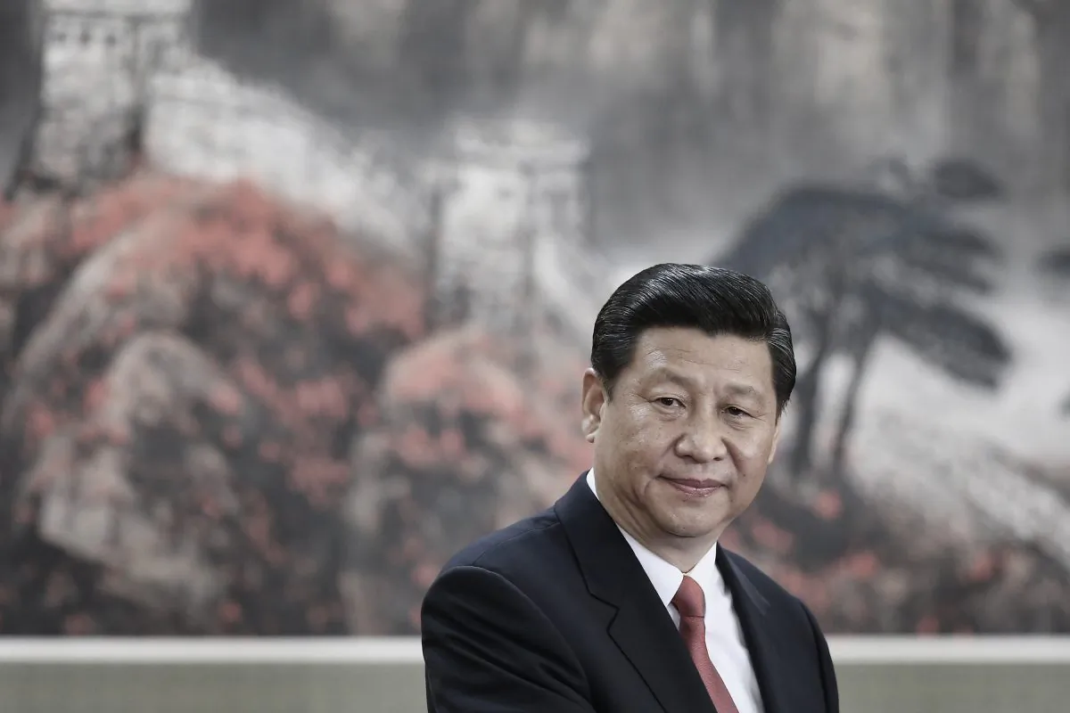 Xi Jinping greet the media at the Great Hall of the People on November 15, 2012 in Beijing, China. (Getty Images)