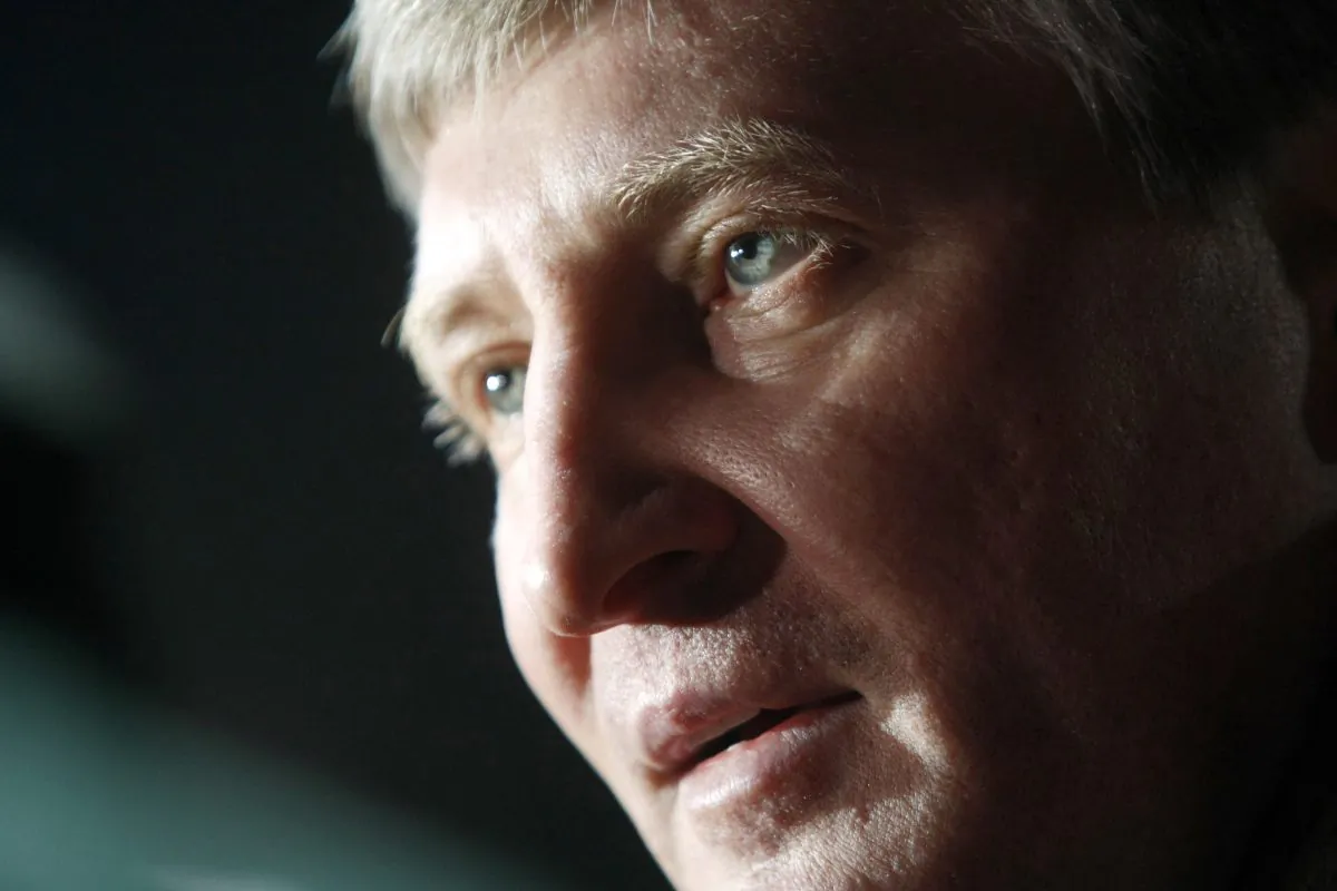 FC Shakhtar's President Rinat Akhmetov attends a training session in Donetsk on December 4, 2012 on the eve of the UEFA Champions League, Group E, football match between FC Shakhtar and Juventus. (Alexander Khudoteply /AFP/Getty Images)