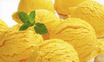 Dairy-Free Mango Ice Cream in 1.5 Minutes