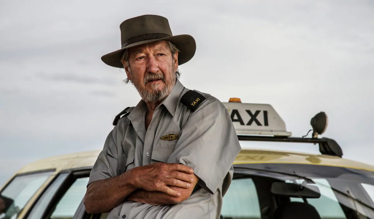 Michael Caton as Rex in "Last Cab to Darwin," a drama/comedy about a 70-year-old taxi driver with terminal cancer who drives across the Australian outback to Darwin seeking to die on his own terms. (Courtesy of TIFF)
