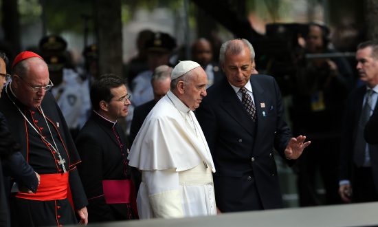 Pope Decries Environmental Damage, Then Visits Ground Zero