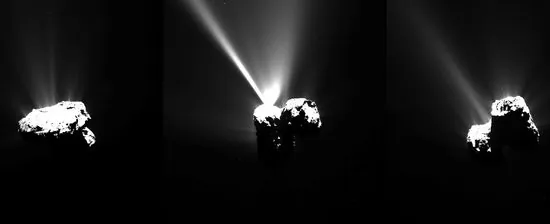 Rosetta Scientists Unveil the Source of Ice and Dust Jets on Comet 67P