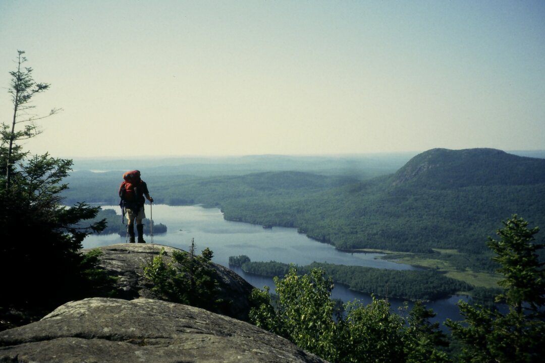 Jeff Alt the Appalachian Trail in Maine. (Courtesy of Jeff Alt)
