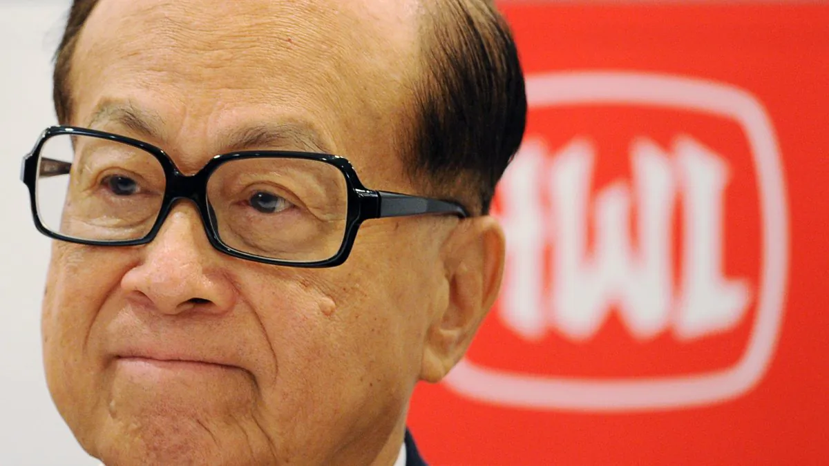 Hong Kong billionaire Li Ka-shing of Hutchison Whampoa attends the company's annual results announcement in Hong Kong on March 29, 2011. (Ed Jones/AFP/Getty Images)