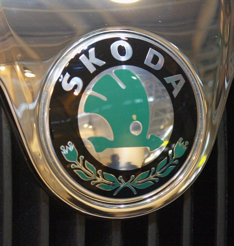 The logo of Czech car maker, Skoda. (Jacques Demarthon/AFP/Getty Images) The logo of Czech car maker, Skoda. (Jacques Demarthon/AFP/Getty Images)