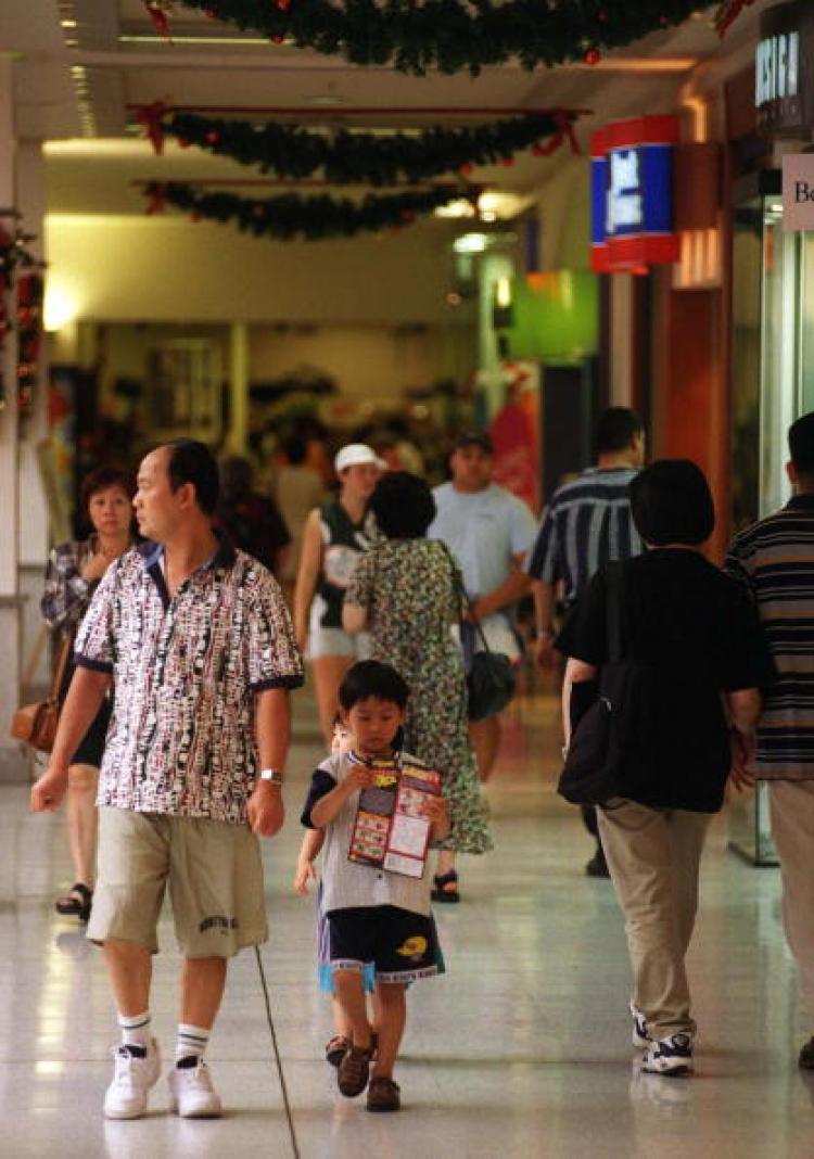 'Prosperity and longer life expectancy accompany higher levels of economic freedom.' Shoppers at St Luke's Shopping Mall, Auckland. (David Hallett/Getty Images) 'Prosperity and longer life expectancy accompany higher levels of economic freedom.' Shoppers at St Luke's Shopping Mall, Auckland. (David Hallett/Getty Images)