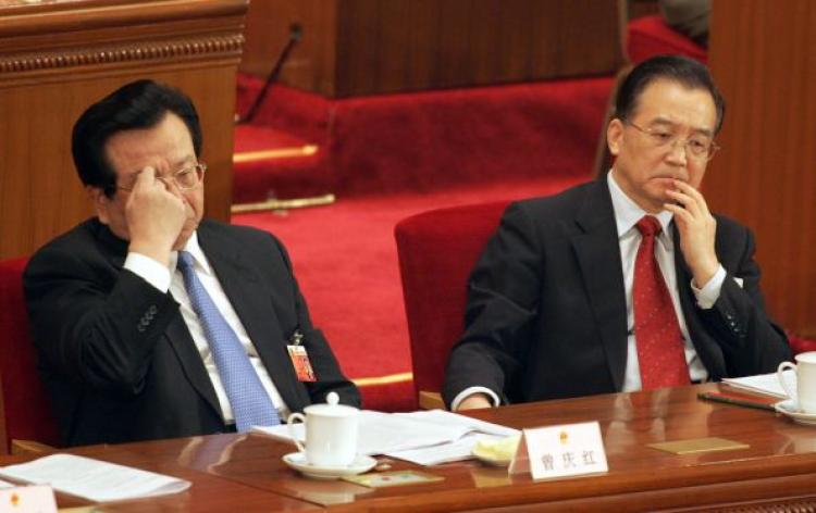 Wen Jiabao (right). (Getty Images) Wen Jiabao (right). (Getty Images)
