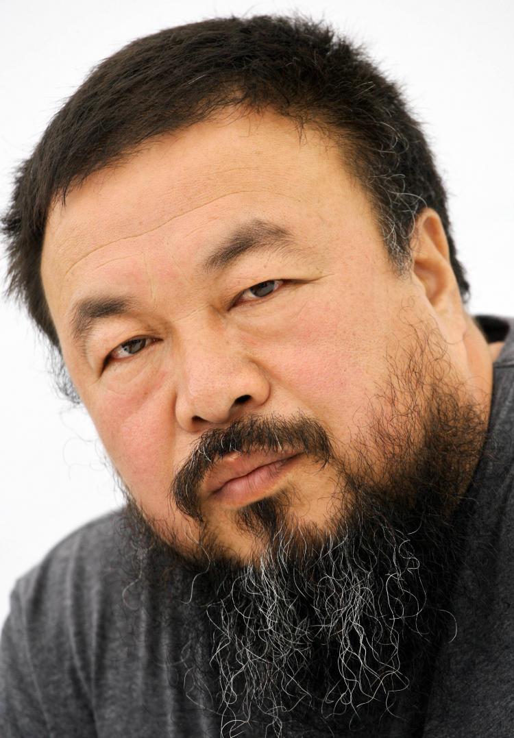 Chinese artist and design consultant Ai Weiwei to the 'Bird's Nest' blasted Beijing's opening ceremonies in his blog. (Thomas Lohnes/Getty Images)