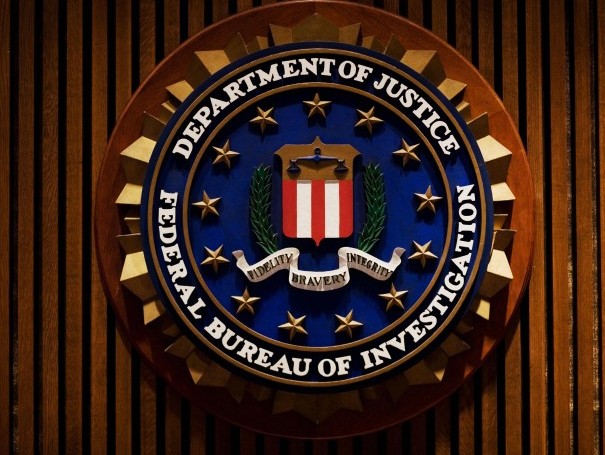 A crest of the Federal Bureau of Investigation A crest of the Federal Bureau of Investigation