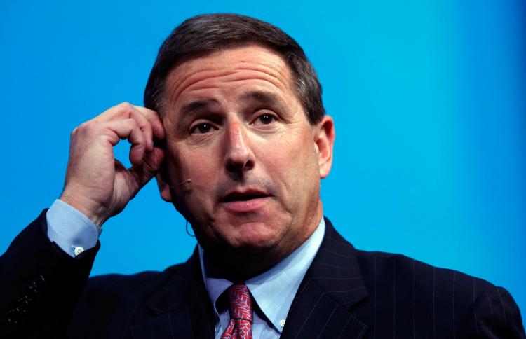 Former Hewlett-Packard Co. CEO Mark V. Hurd is reportedly being considered for a top post at Silicon Valley software giant Oracle Corp. (Justin Sullivan/Getty Images) Former Hewlett-Packard Co. CEO Mark V. Hurd is reportedly being considered for a top post at Silicon Valley software giant Oracle Corp. (Justin Sullivan/Getty Images)
