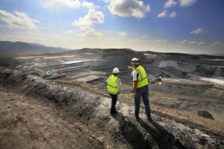 An open cut mine in the Hunter Valley, New South Wales. An open cut mine in the Hunter Valley, New South Wales.
