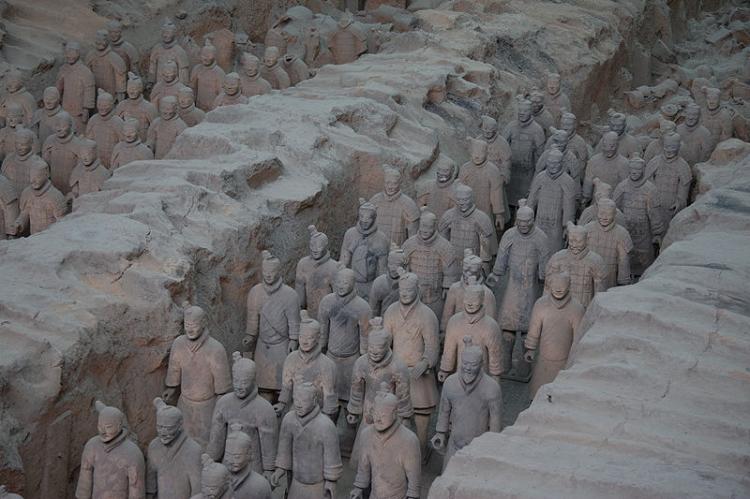 Terracotta Army Pit 1 - in Xi'an, China (Wikimedia Commons) Terracotta Army Pit 1 - in Xi'an, China (Wikimedia Commons)