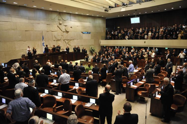 The Israeli Knesset in session (Eric Feferberg/AFP/Getty Images)