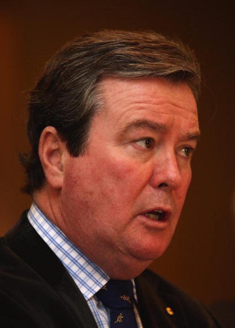 Australian Rugby Managing Director and Chief Executive John O�Neill. (Cameron Spencer/Getty Images ) Australian Rugby Managing Director and Chief Executive John O�Neill. (Cameron Spencer/Getty Images )
