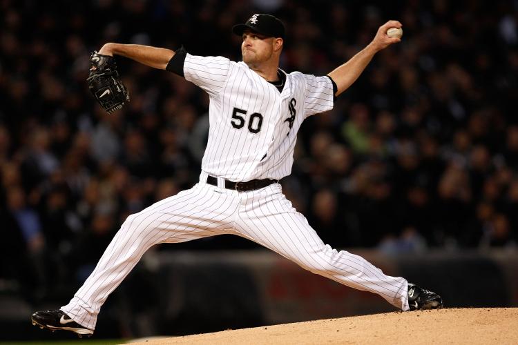 RED HOT: Chicago White Sox pitcher John Danks pitched for eight shutout innings, allowing only two hits. (Jamie Squire/Getty Images) RED HOT: Chicago White Sox pitcher John Danks pitched for eight shutout innings, allowing only two hits. (Jamie Squire/Getty Images)