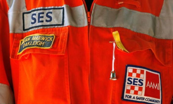 The SES reminds the public to telephone 132 500 if they require SES assistance. (Quinn Rooney/Getty Images)