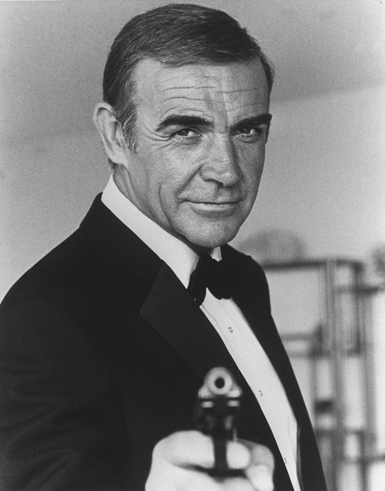 Scottish actor Sean Connery as James Bond in 1982 during the making of 'Never say, never again'. Connery celebrated his eightieth birthday on Wednesday. (AFP/Getty Images)