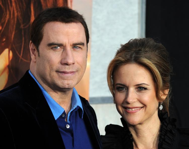 Actor John Travolta and his wife actress Kelly Preston arrive for the premiere of 'The last song' in Hollywood, California on March 25. (Gabiel bouys/Getty Images) Actor John Travolta and his wife actress Kelly Preston arrive for the premiere of 'The last song' in Hollywood, California on March 25. (Gabiel bouys/Getty Images)