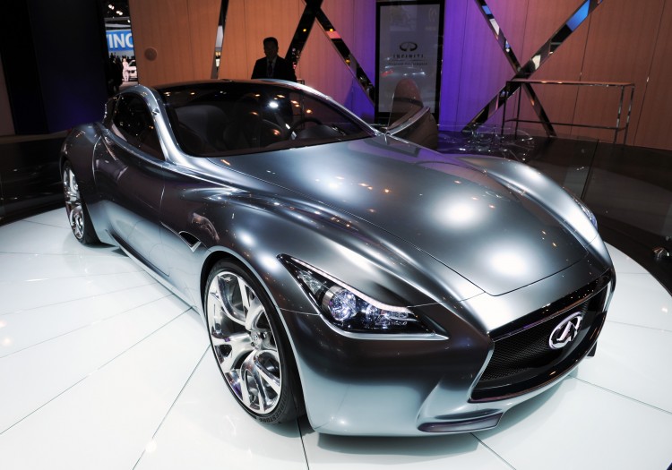 The Infiniti Essence concept car, introd Epoch Times Photo