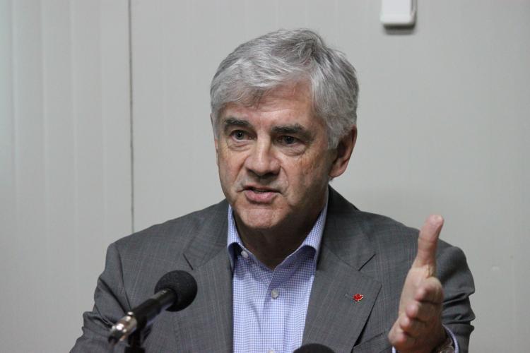Lawrence Cannon, Canada's foreign affairs minister. (Clement Sabourin/AFP/Getty Images)