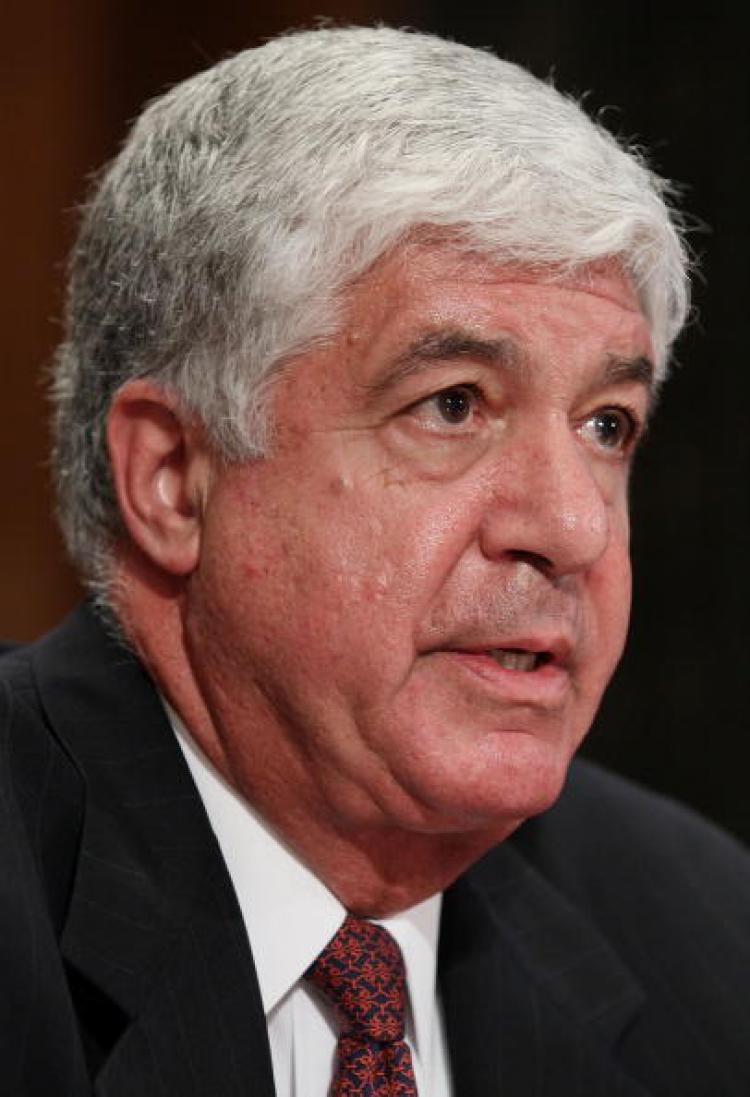 AIG's CEO Robert Benmosche, at US Congress on May 26. AIG outlined a plan on Thursday, Sept. 30 to formally repay the debt it owes the US government. (Mark Wilson/Getty Images) AIG's CEO Robert Benmosche, at US Congress on May 26. AIG outlined a plan on Thursday, Sept. 30 to formally repay the debt it owes the US government. (Mark Wilson/Getty Images)