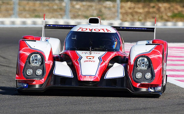 ATototaTestToyota Toyota will compete for the 2012 WEC championship its TS 030 Hybrid. (Toyota)