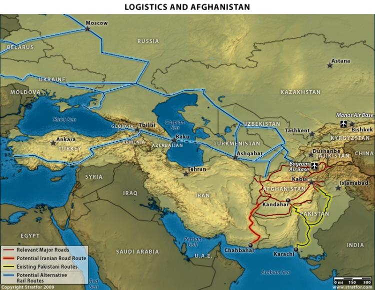 Map courtesy of STRATFOR, a global intelligence company. (stratfor.com) Map courtesy of STRATFOR, a global intelligence company. (stratfor.com)