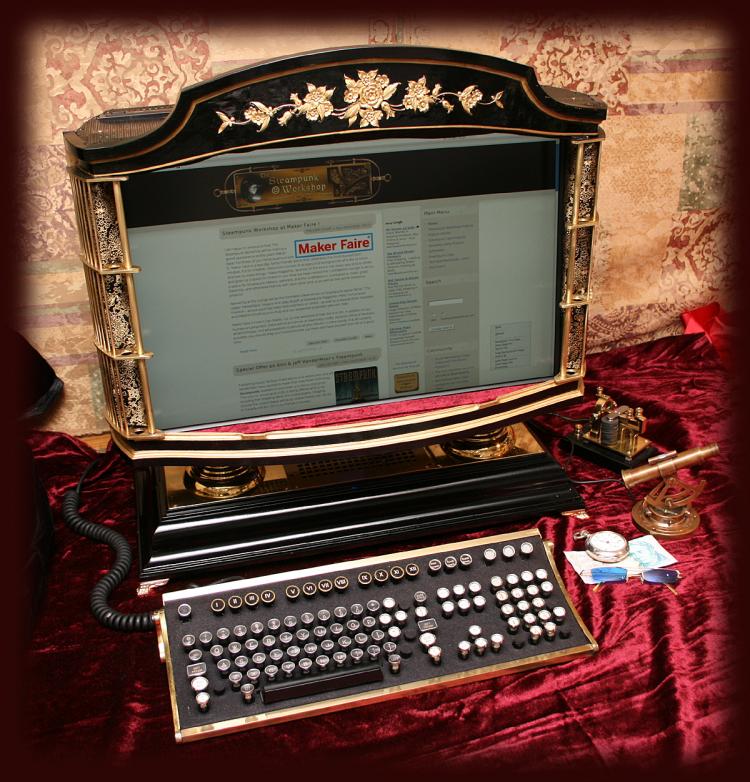 Steampunk Modern Tech Meets Vintage Design