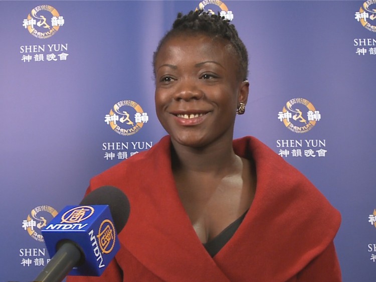 AnomaLanga Anoma Langa talks about her Shen Yun experience