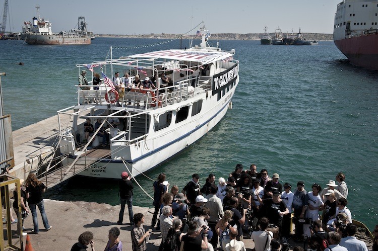 American Gaza Flotilla Captain Released