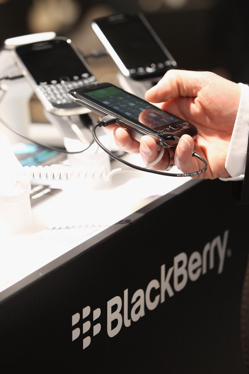 CeBIT 2012 Technology Trade Fair RIM BlackBerry