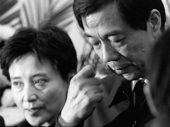 Ousted Bo Xilai and his wife Gu Kailai Ousted Bo Xilai and his wife Gu Kailai